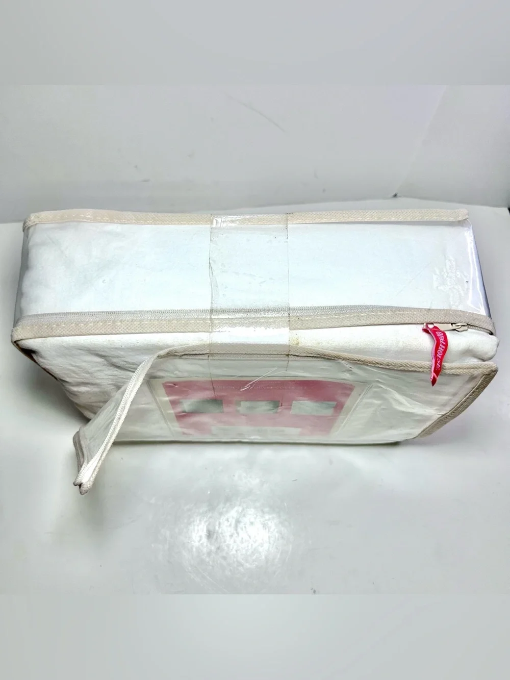 New Opal House White Embroidered Twin/XL Twin Duvet Cover